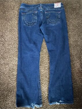 Vintage True Religion Bobby Jeans Made in USA Distressed Y2K - Size 32